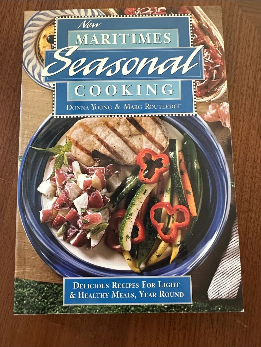 Maritimes Seasonal Cooking Cookbook by - Blue